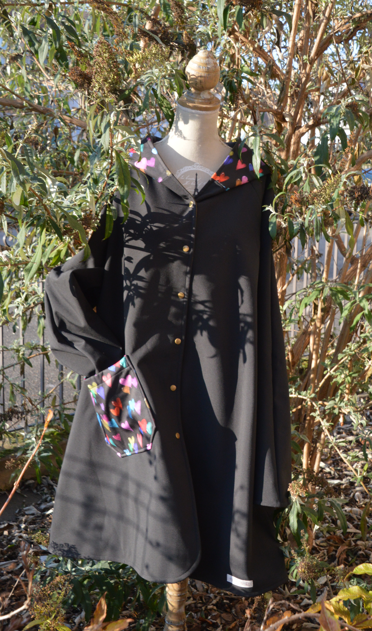 24 KAYAK F C noir coeur