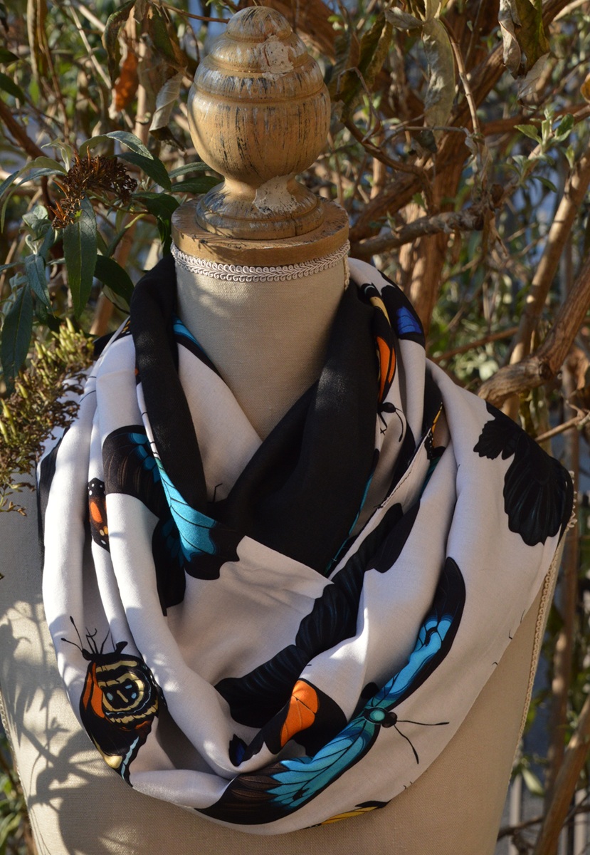 KOU papillon turquoise