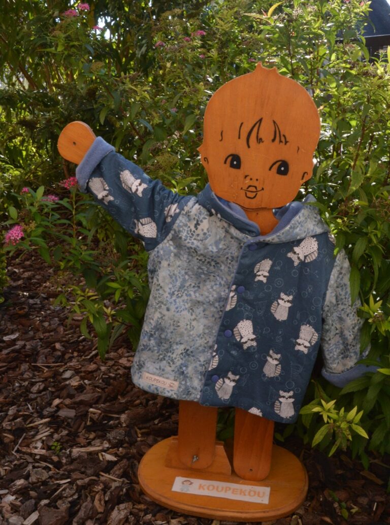 KABUKI veste raton laveur