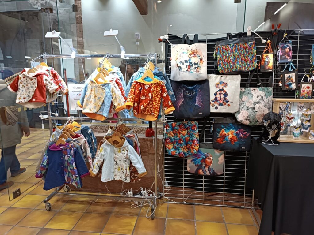 Stand de Koupekou en exposition au Koïfhus, à Colmar