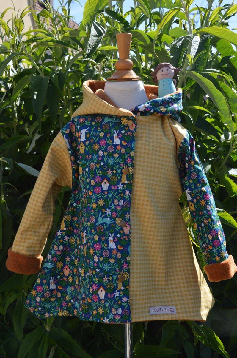 Manteau KETMIE lapin printemps