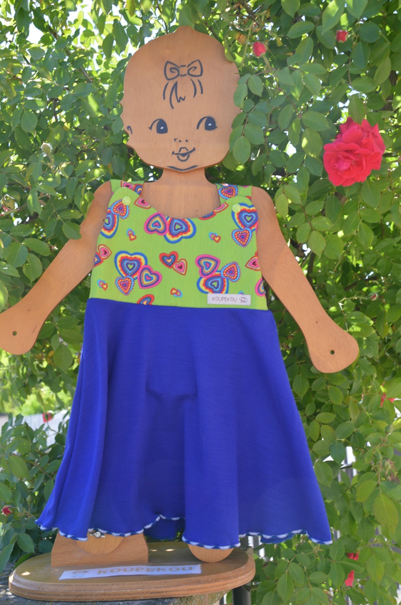 Robe KIWI coeur