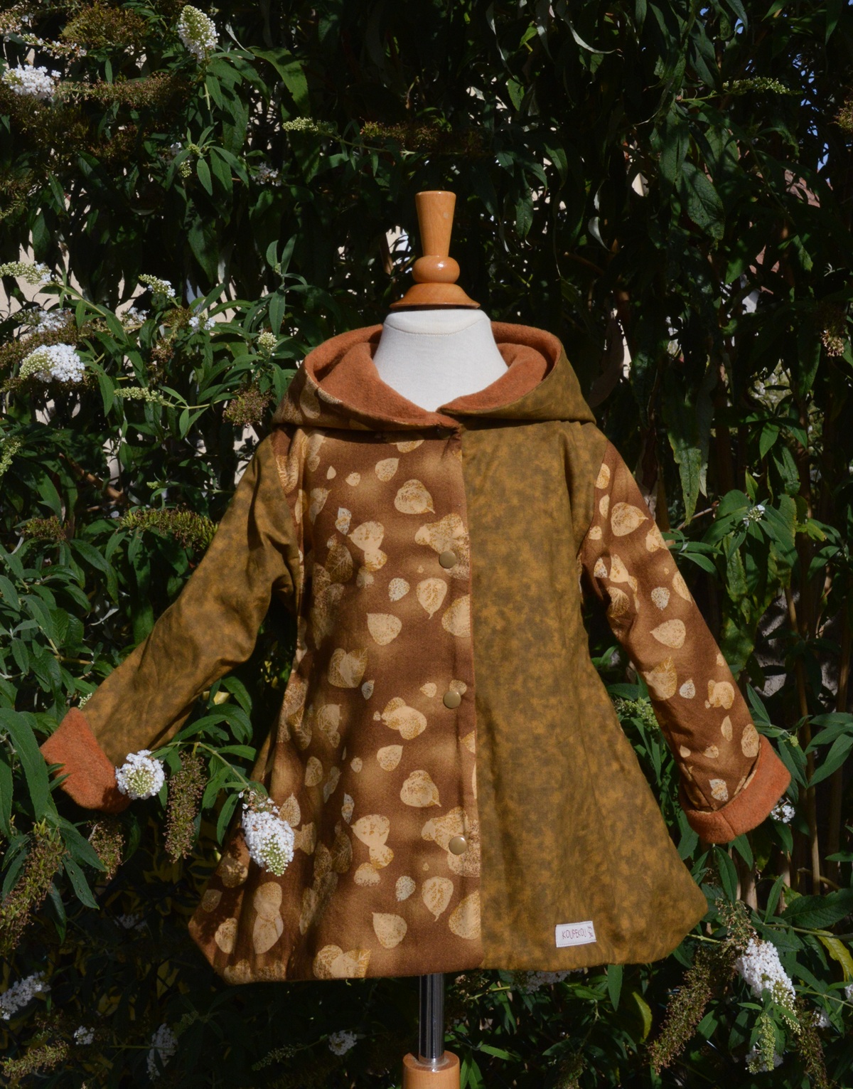 Manteau KETMIE feuille d'automne