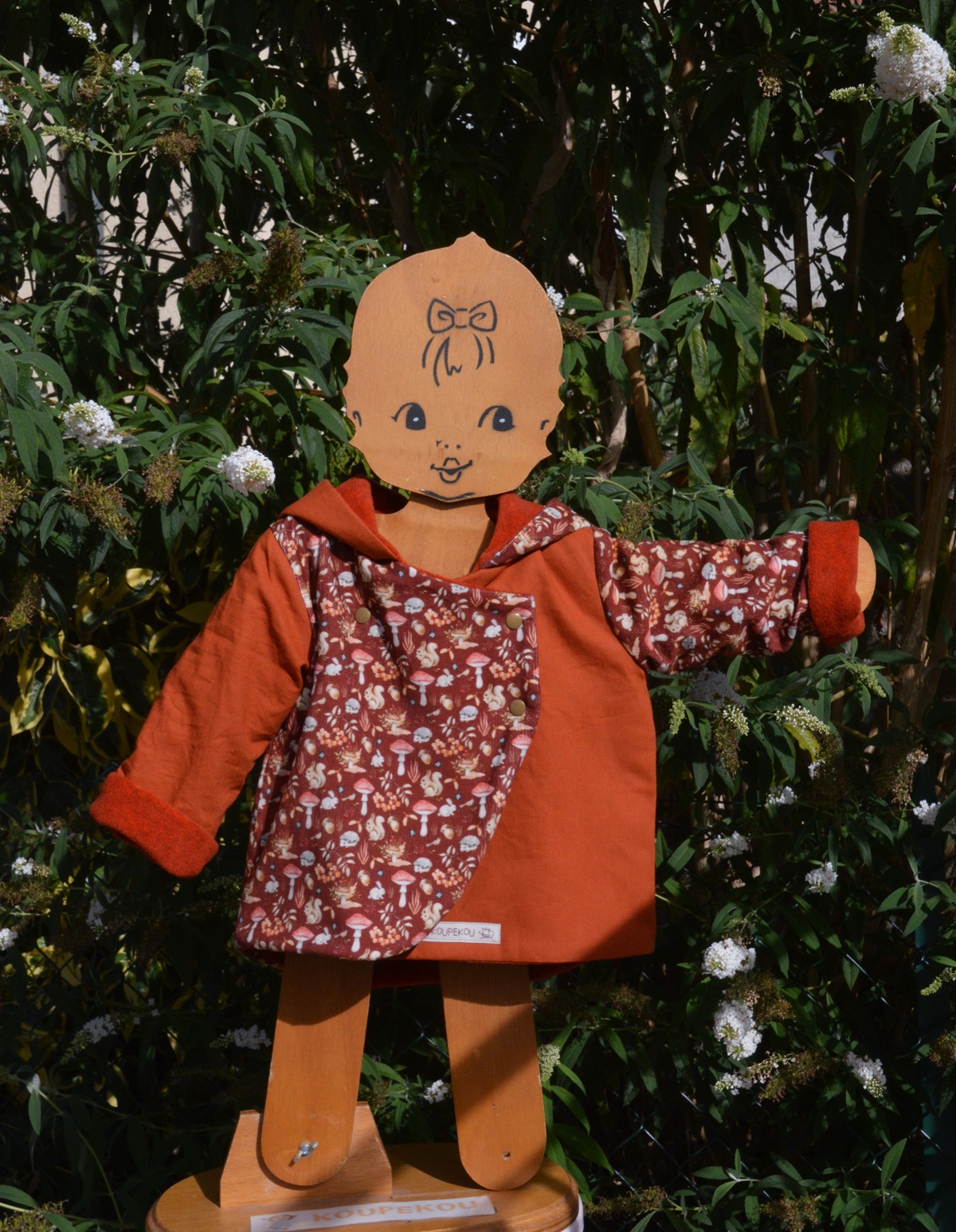 Veste KORRIGAN forêt champignon